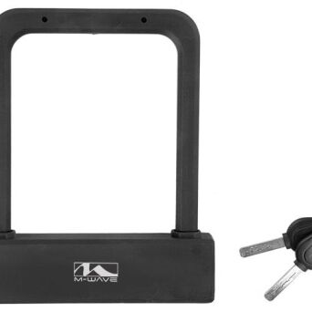 M-WAVE ZAMKNIĘCIE U-LOCK B 205 SILIKON RÓŻNE KOLORY