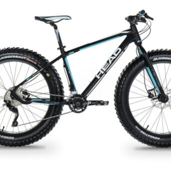 HEAD Randall II Fatbike rower górski czarno-niebieski + BON 100 PLN