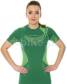 BRUBECK DRY koszulka damska krótki rękaw termoaktywna zielono-limonkowa 