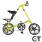 Rower miejski STRIDA LT aluminium koła 16"  kolor żółty