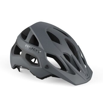 RUDY PROJECT PROTERA Kask rowerowy szaro-czarny matowy, daszek VISOR