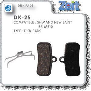 ZEIT klocki okładziny DK 25 Shimano SAINT M810 półmetaliczne