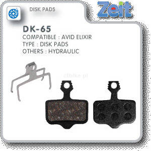 ZEIT klocki okładziny DK 65 Avid Elixir półmetaliczne
