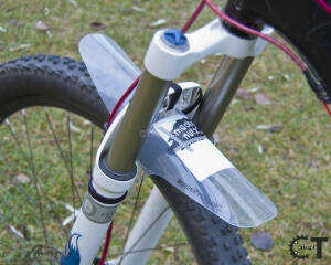 MUCKY NUTZ BENDER FENDER XL błotnik rowerowy przedni przezroczysty