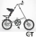 Rower miejski STRIDA SX aluminium koła 18"  kolor srebrny