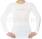 BRUBECK 3D RUN PRO Koszulka damska z długim rękawem biała