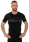 BRUBECK DRY koszulka krótki rękaw męska termoaktywna czarno-grafitowa + GRATIS