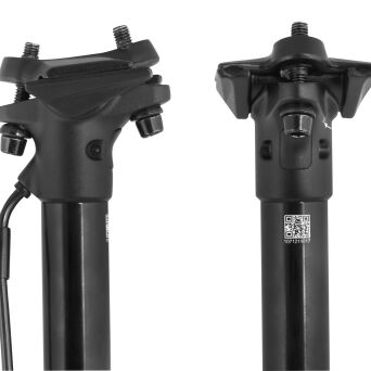 FORCE DROPP SZTYCA REGULOWANA 30,9/405 CZARNY MAT 21066
