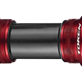 TOKEN TK878EX Wkład suportu MTB 24mm Shimano czerwony