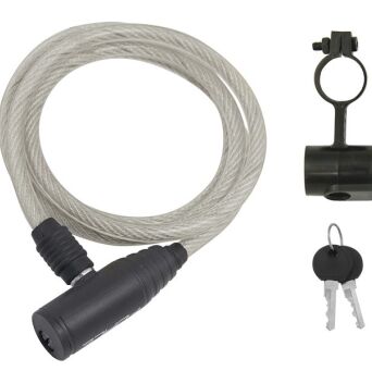 FORCE ECO zapięcie na klucz 120cm/8mm biały