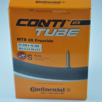 CONTINENTAL Dętka MTB Freeride 26 x 2,3-2,7 wentyl presta 42 mm