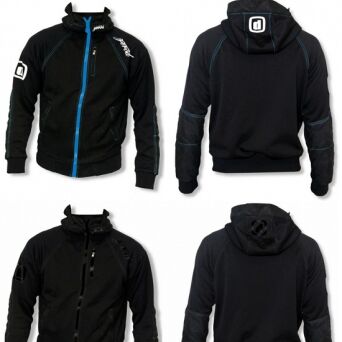 ZEROD HOODED TECH JACKET bluza sportowa z panelami hydrofobowymi