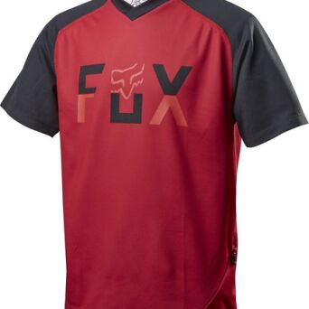 FOX Ranger J-JSY koszulka rowerowa dziecięca red/black