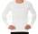 BRUBECK 3D BIKE PRO Koszulka męska z długim rękawem biała
