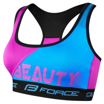 FORCE BEAUTY BIUSTONOSZ SPORTOWY, NIEBIESKO-RÓŻOWY 903551