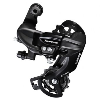 SHIMANO TOURNEY RD-TY300 SGS przerzutka tylna na śrubę czarna