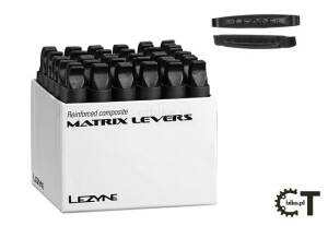 LEZYNE MATRIX LEVER BOX łyżki do opon pudełko 32 x 2szt. czarne