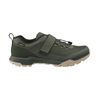 SHIMANO SH-EX500 Buty rowerowe turystyczne oliwkowe