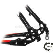 FORCE TREKKING rama rowerowa trekingowa aluminiowa czarno-czerwona - 3