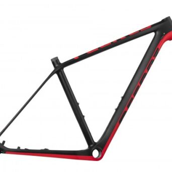 ACCENT PEAK 29 CARBON czarno czerwona MTB