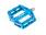 PROX Base Pro 26 pedały platformowe nylonowe niebieskie